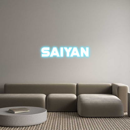 Custom Neon: Saiyan