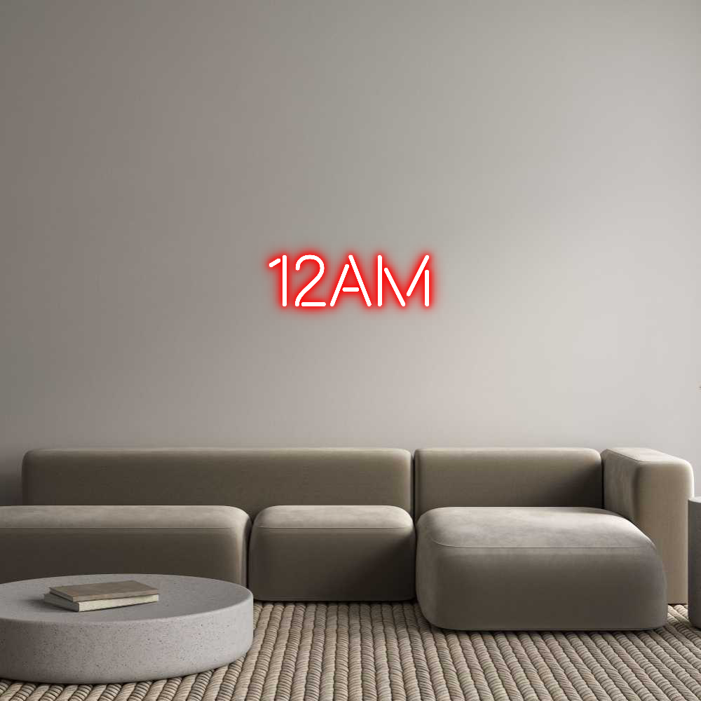 Custom Neon: 12AM
