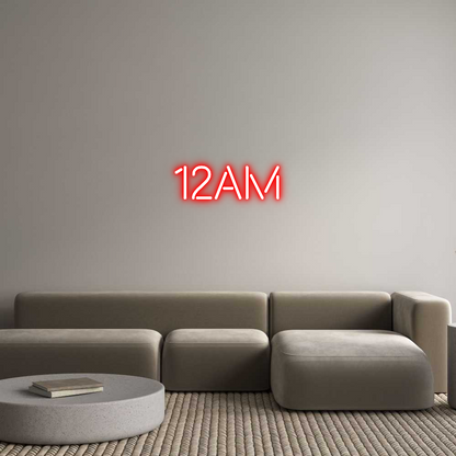 Custom Neon: 12AM