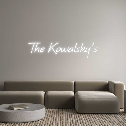 Custom Neon: The Kowalsky's
