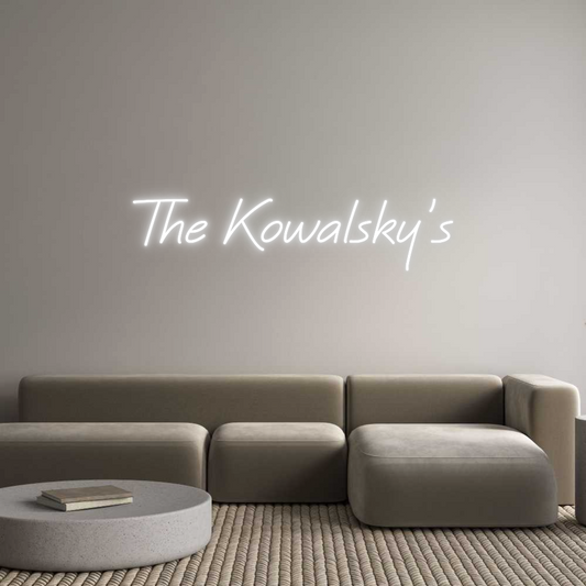 Custom Neon: The Kowalsky's