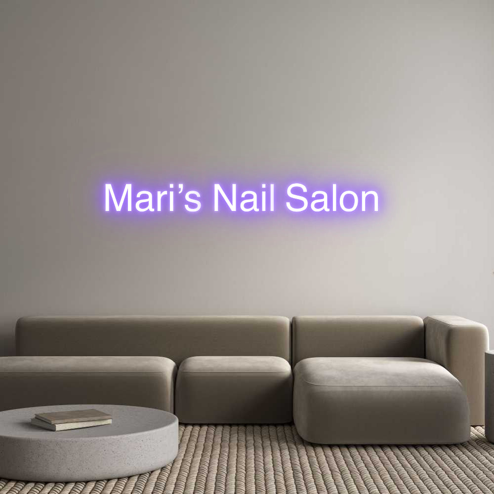 Custom Neon: Mari’s Nail S...