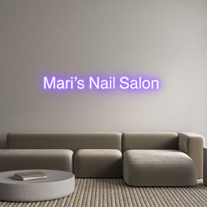 Custom Neon: Mari’s Nail S...