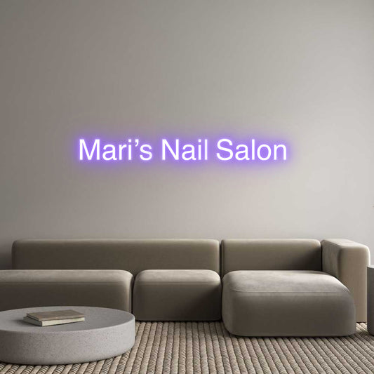 Custom Neon: Mari’s Nail S...
