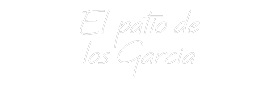 Custom Neon: El patio de
...