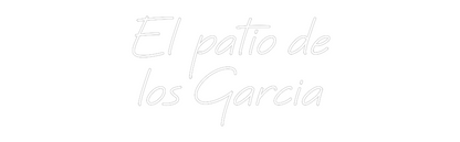 Custom Neon: El patio de
...