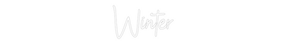Custom Neon: Winter