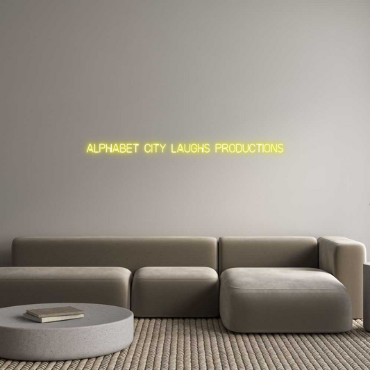 Custom Neon: Alphabet City...
