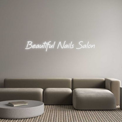 Custom Neon: Beautiful Nai...