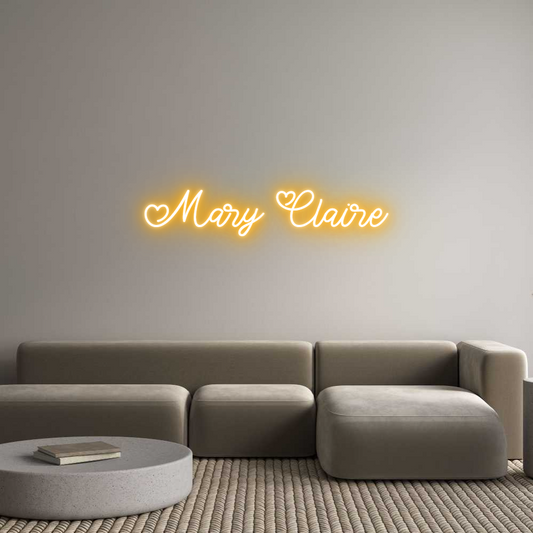 Custom Neon: Mary Claire