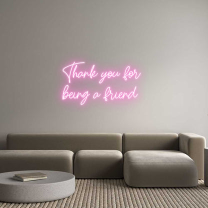 Custom Neon: Thank you for...