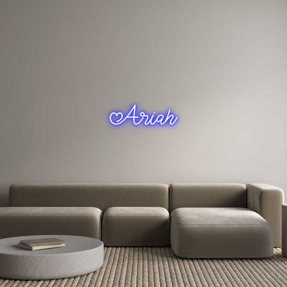 Custom Neon: Ariah