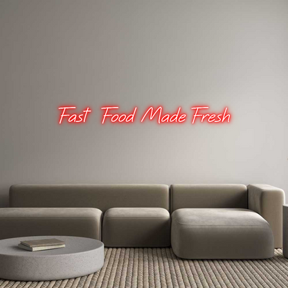 Custom Neon: Fast Food Mad...