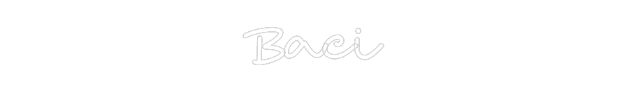 Custom Neon: Baci