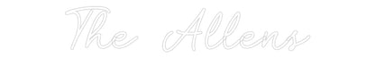Custom Neon: The Allens