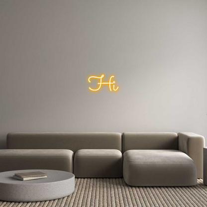 Custom Neon: Hi