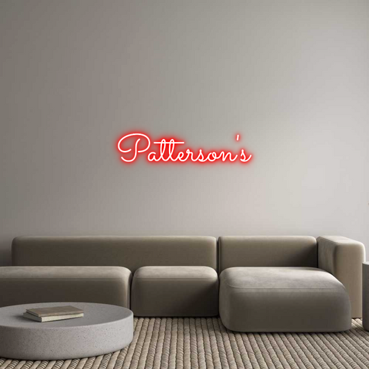 Custom Neon: Patterson's