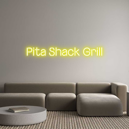 Custom Neon: Pita Shack Gr...