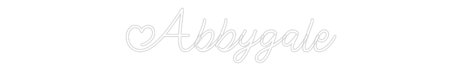 Custom Neon: Abbygale