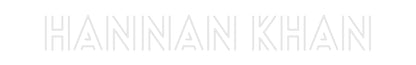 Custom Neon: HANNAN KHAN