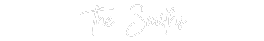 Custom Neon: The Smiths