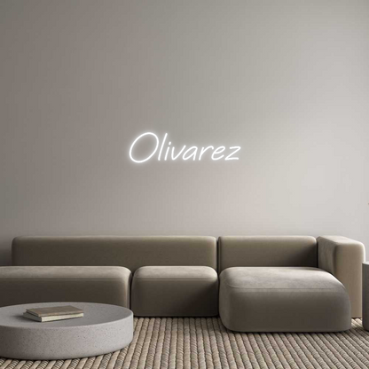 Custom Neon: Olivarez