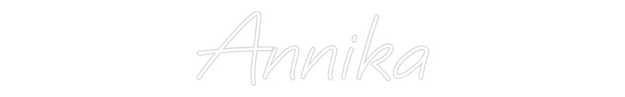 Custom Neon: Annika