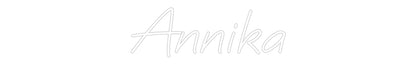Custom Neon: Annika