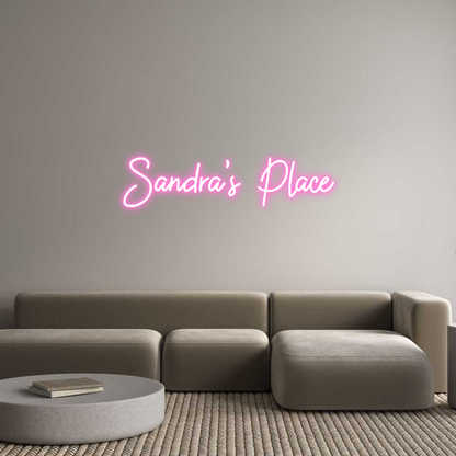Custom Neon: Sandra’s Place