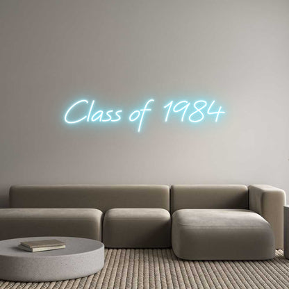 Custom Neon: Class of 1984