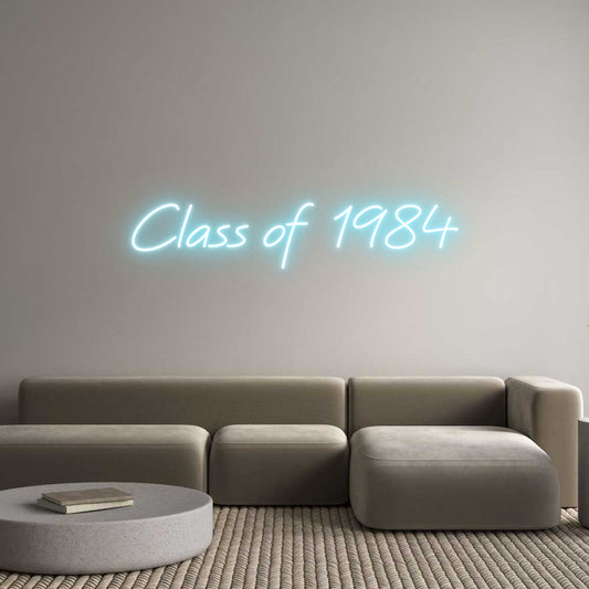 Custom Neon: Class of 1984