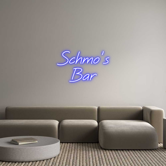 Custom Neon: Schmo’s
Bar