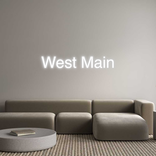 Custom Neon: West Main