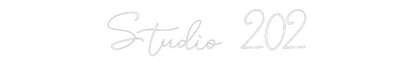 Custom Neon: Studio 202