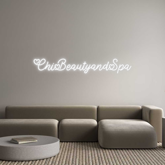 Custom Neon: ChiBeautyandSpa
