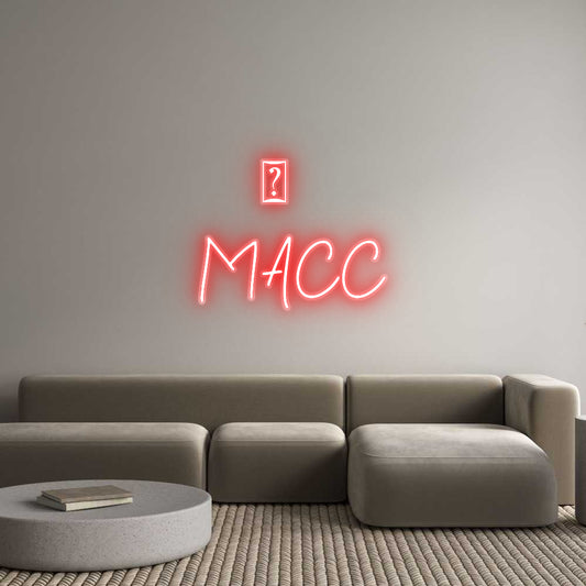 Custom Neon:    🦆
MACC