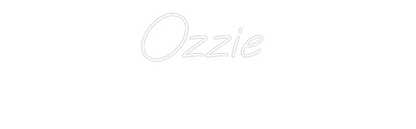 Custom Neon: Ozzie