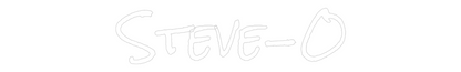 Custom Neon: Steve-O