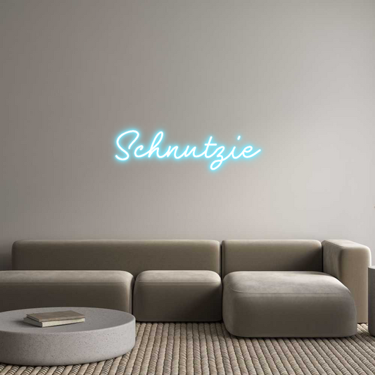 Custom Neon: Schnutzie