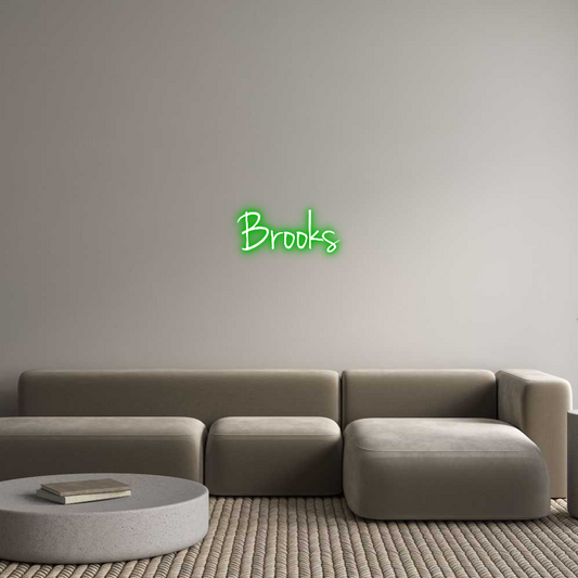 Custom Neon: Brooks