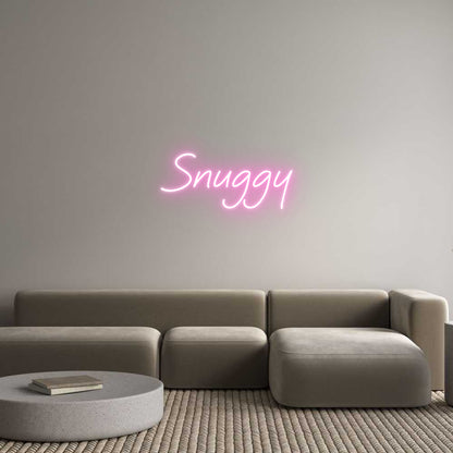 Custom Neon: Snuggy