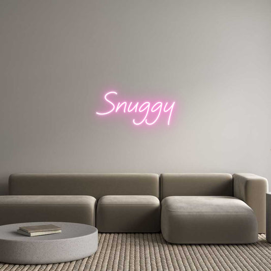 Custom Neon: Snuggy