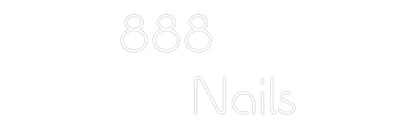Custom Neon: 888
    Nails