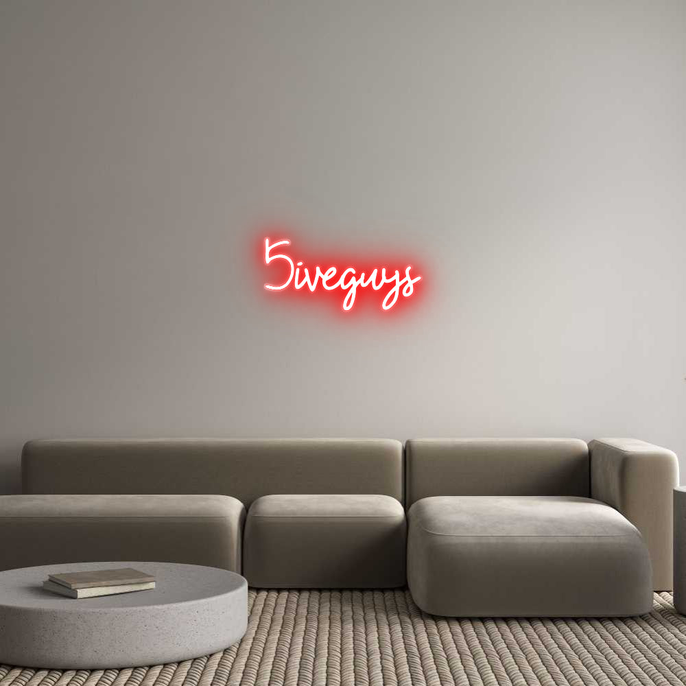 Custom Neon: 5iveguys