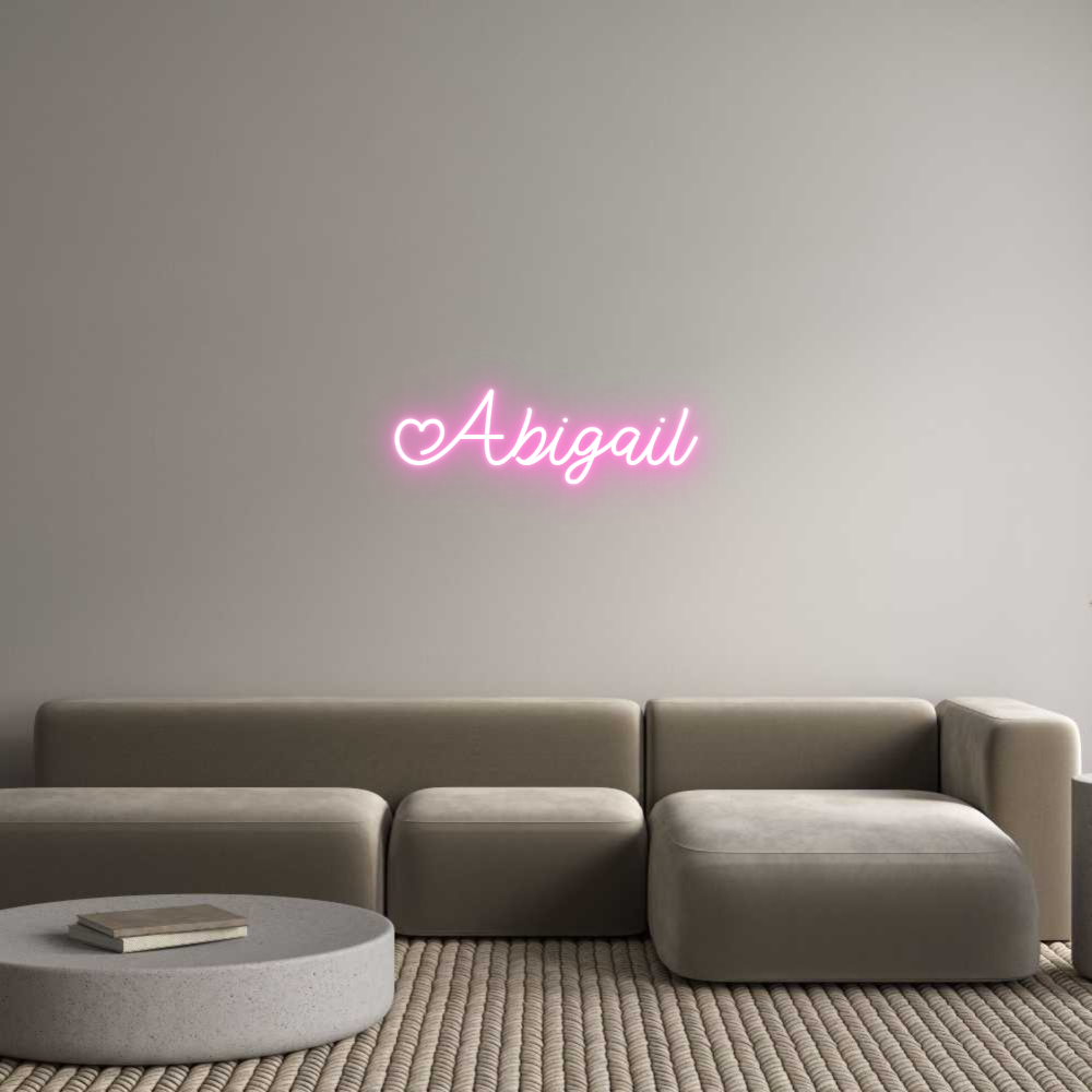 Custom Neon: Abigail