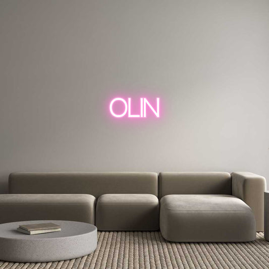 Custom Neon: OLIN
