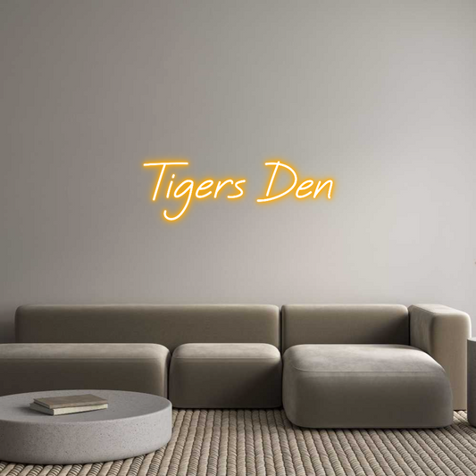 Custom Neon: Tigers Den