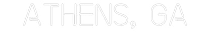 Custom Neon: Athens, Ga