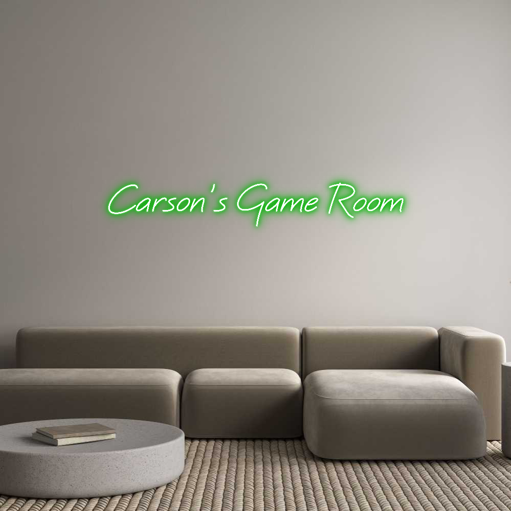 Custom Neon: Carson’s Game...