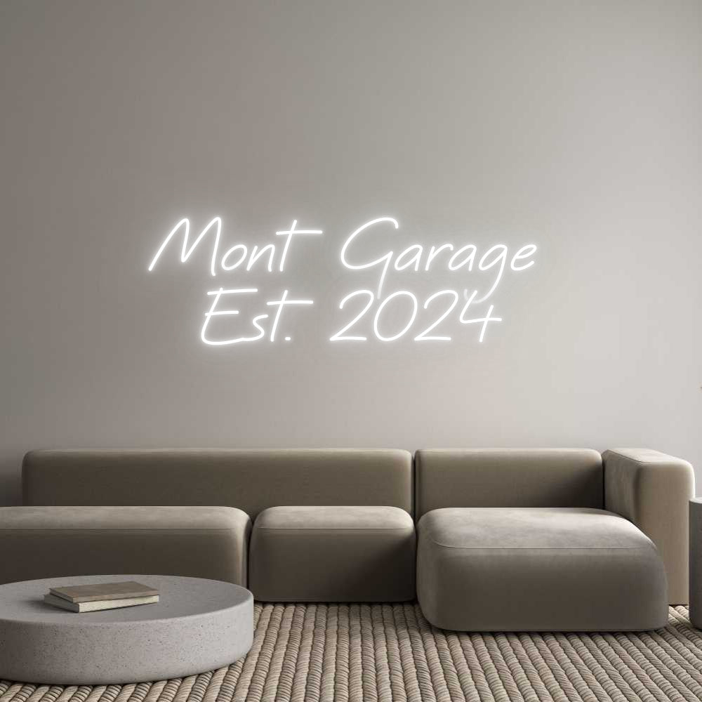 Custom Neon: Mont Garage ...